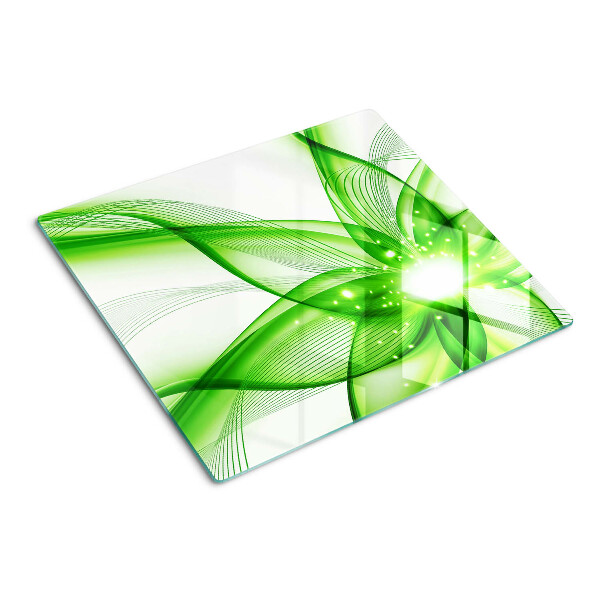 Tábua para corte Ondas abstratas verdes