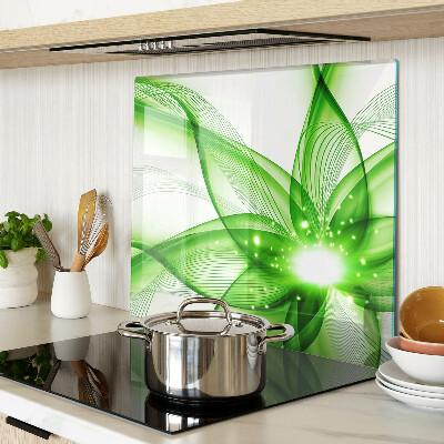 Tábua para corte Ondas abstratas verdes