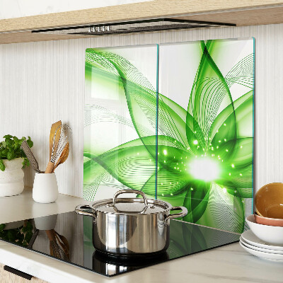 Tábua para corte Ondas abstratas verdes