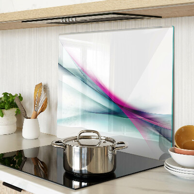 Tábua para cozinha Ondas de cores abstratas