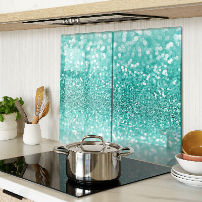 Tábua para cozinha Glitter turquesa cintilante