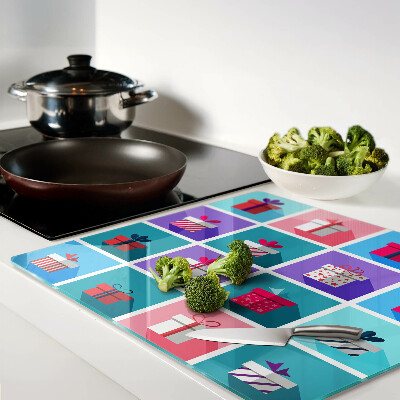 Tábua para cozinha Motivos para presentes em várias cores