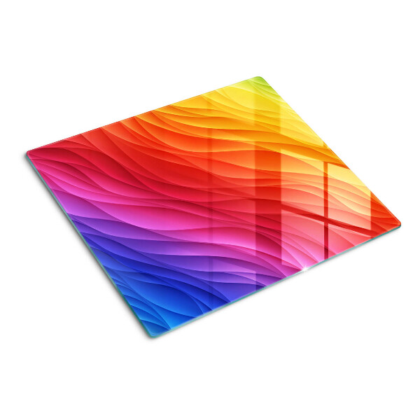 Tábua para cozinha Ondas de cor