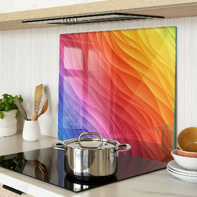 Tábua para cozinha Ondas de cor