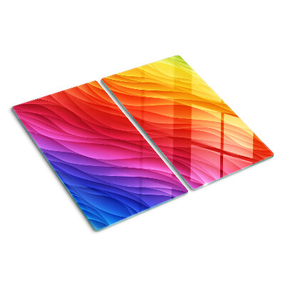 Tábua para cozinha Ondas de cor