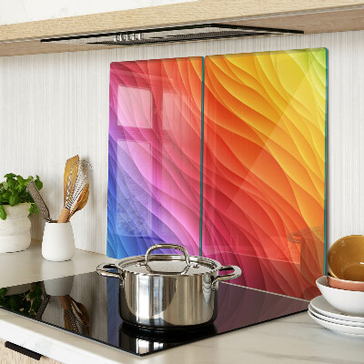 Tábua para cozinha Ondas de cor