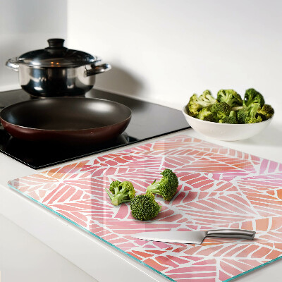 Tábua para cozinha Folhas em tons pastéis