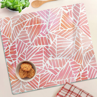 Tábua para cozinha Folhas em tons pastéis