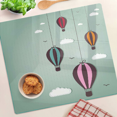 Tábua para corte Balões de ar quente