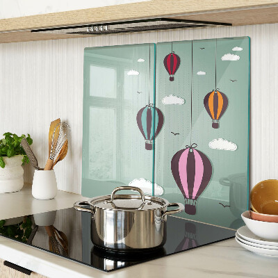 Tábua para corte Balões de ar quente