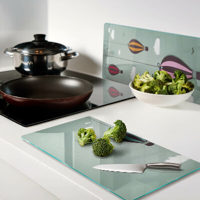 Tábua para corte Balões de ar quente