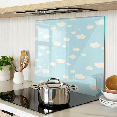 Tábua para corte Nuvens no céu