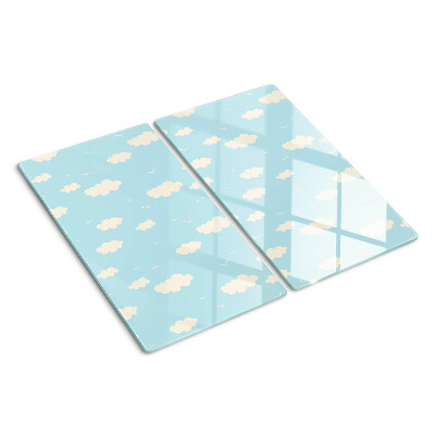 Tábua para corte Nuvens no céu