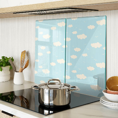 Tábua para corte Nuvens no céu