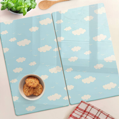 Tábua para corte Nuvens no céu