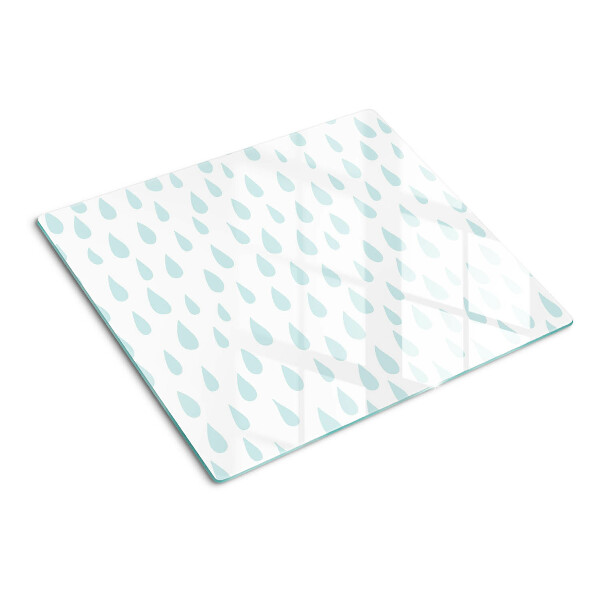 Tábua para cozinha Gotas de chuva