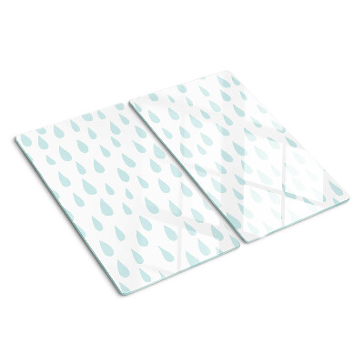 Tábua para cozinha Gotas de chuva