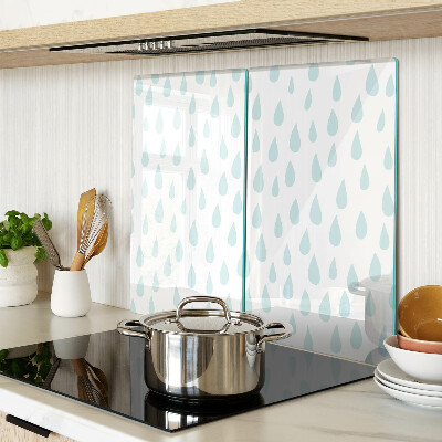 Tábua para cozinha Gotas de chuva