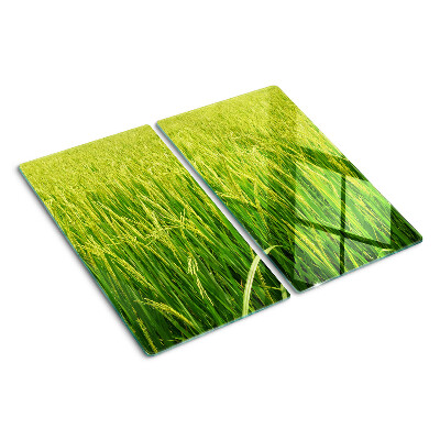 Tábua para cozinha Campo verde de grama