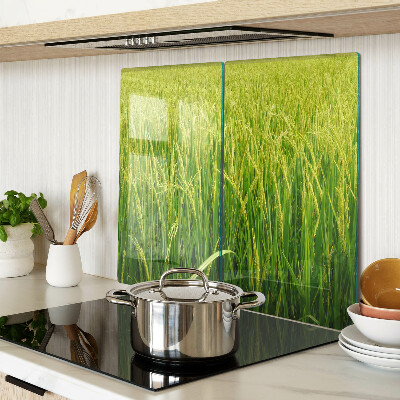 Tábua para cozinha Campo verde de grama