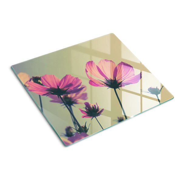 Tábua para corte Flores em tons pastel