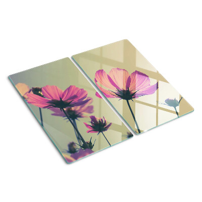 Tábua para corte Flores em tons pastel