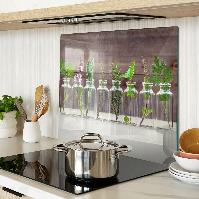 Tábua para cozinha Plantas em garrafas