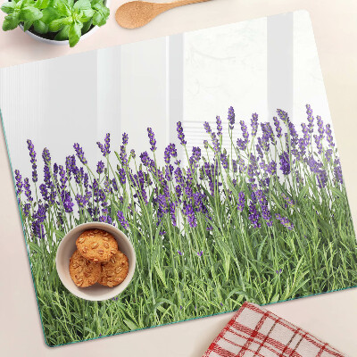 Tábua para corte Campo de lavanda ao sol