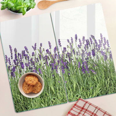 Tábua para corte Campo de lavanda ao sol