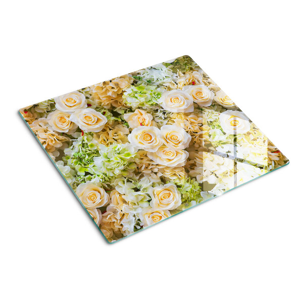 Tábua para cozinha Flores em tons pastel