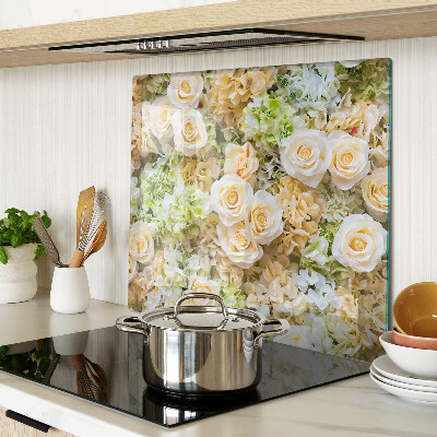 Tábua para cozinha Flores em tons pastel