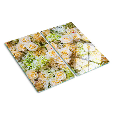 Tábua para cozinha Flores em tons pastel