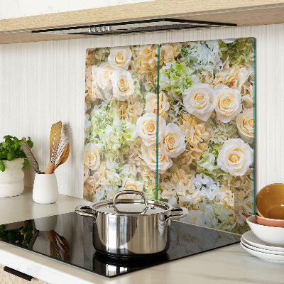 Tábua para cozinha Flores em tons pastel