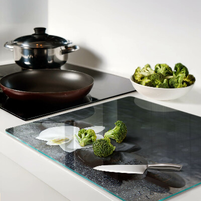 Tábua para corte Flor de orquídea em pedras