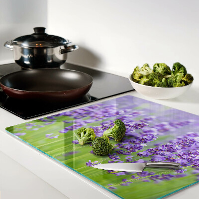 Tábua para cozinha Campo de lavanda