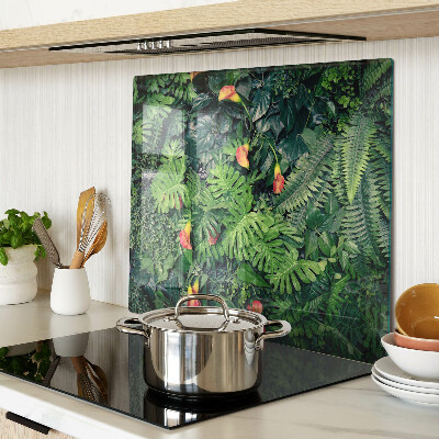 Tábua para corte Selva tropical com flores