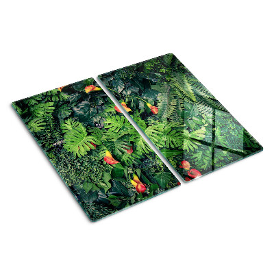 Tábua para corte Selva tropical com flores