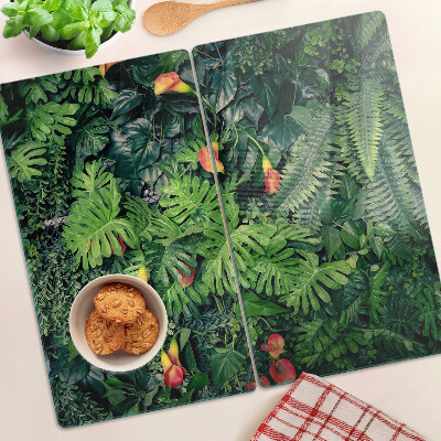 Tábua para corte Selva tropical com flores