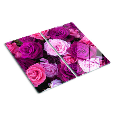 Tábua para corte Rosas em tons de rosa