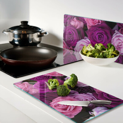 Tábua para corte Rosas em tons de rosa