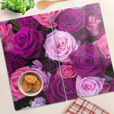 Tábua para corte Rosas em tons de rosa