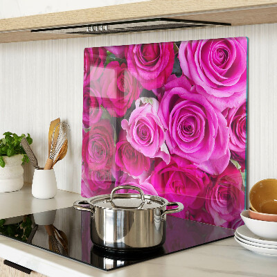 Tábua para cozinha Rosas em tons de rosa