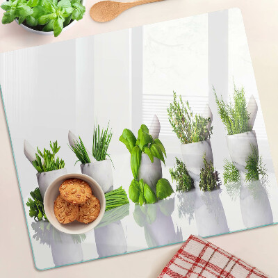 Tábua para cozinha Ervas em vasos