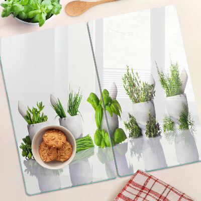Tábua para cozinha Ervas em vasos