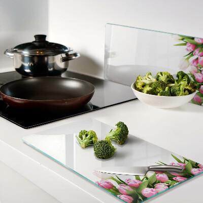 Tábua para corte Tulipas em tons pastel