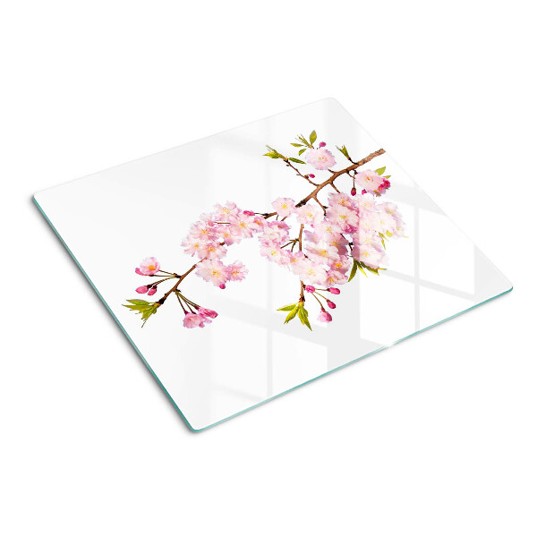 Tábua para cozinha Flor de cerejeira da primavera