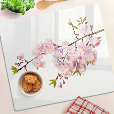 Tábua para cozinha Flor de cerejeira da primavera