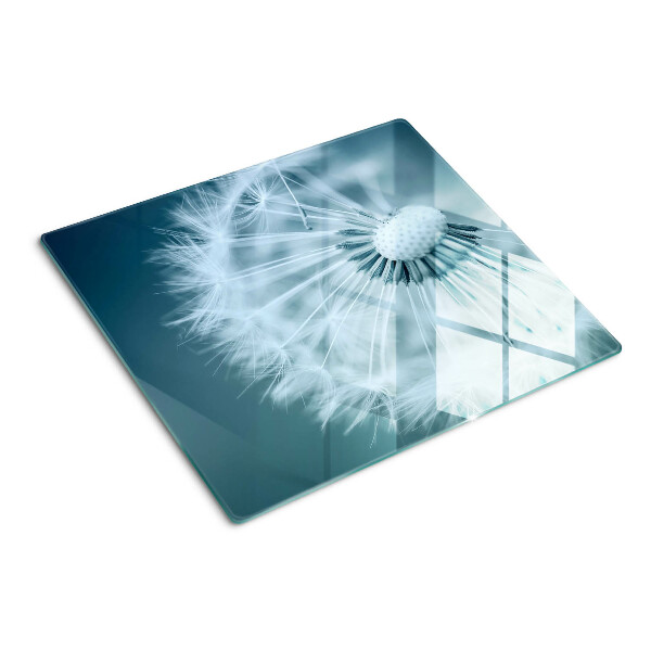 Tábua para corte Dente-de-leão contra o céu