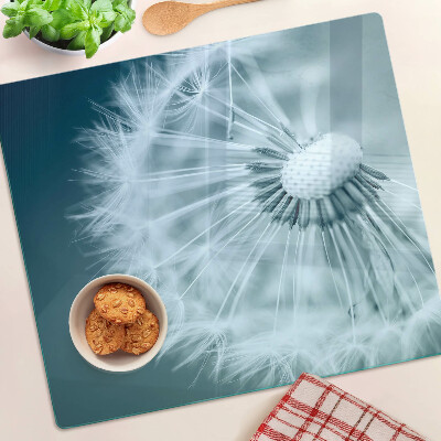 Tábua para corte Dente-de-leão contra o céu