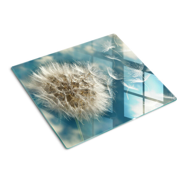 Tábua para cozinha Dente-de-leão contra o céu